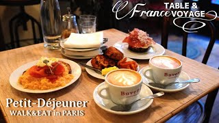 パリのBuvetteでオシャレな朝食  モンマルトルの丘の向こうにある街並み  Relax Paris [upl. by Salisbury]