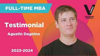 Vlerick Fulltime MBA  Agustin Dagninos Transformative Journey [upl. by Barker248]