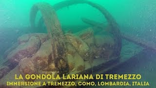 La gondola lariana di Tremezzo  Immersione a Tremezzo Como Lombardia Italia [upl. by Segroeg506]