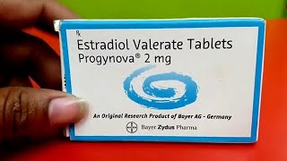 Progynova 2mg tablet uses Estradiol valerate  Dosage amp Side effect  And How to use in Hindi [upl. by Elvyn]