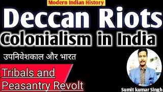 Deccan Riots Peasant Tribals Revolt 【Modern Indian History】 [upl. by Carbo852]