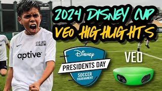 2024 DISNEY CUP VEO HIGHLIGHTS  U12 Oscar Olivas  Utah United Academy [upl. by Dachy864]