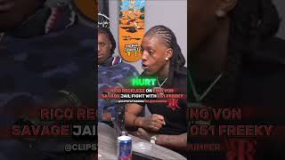 Rico Recklezz talks about King Von and 051 Freeky Fight 😳 chiraq shorts [upl. by Nnalyrehs]