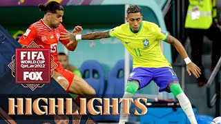 Brazil vs Switzerland Highlights  2022 FIFA World Cup [upl. by Eivod611]