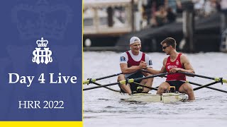 Day 4 Live  Henley Royal Regatta 2022 [upl. by Esdnyl]