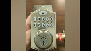 Kwikset Smartcode 914  How to Include and Exclude [upl. by Brendan253]