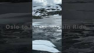 Where should you sit Oslo to Bergen Train Norway shorts traveltips [upl. by Daugherty]