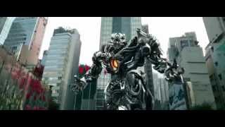 Transformers 2014 Autobots y Dinobots vs decepticons HD latino [upl. by Noira287]