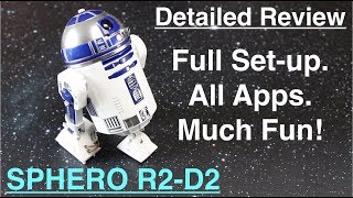 Sphero R2D2  Detailed playtest Review Full setup amp all aspects With BB8 much Fun  Unboxing [upl. by Natala]