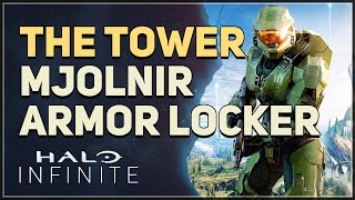 The Tower Mjolnir Armor Locker Halo Infinite [upl. by Fiden12]