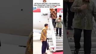 Giliran Malaysia Setelah Brunei Loas Kamboja Thailand😲😲🔥 prabowo prabowopresiden2024 [upl. by Eriuqs]