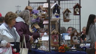 Local craft artists show off their unique creations at annual fall craft show [upl. by Franchot]