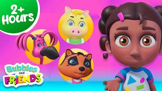 Bubbles and Friends Season 2 Part 2  2 Hours Compilation  Educational Cartoon for Kids [upl. by Quintana774]