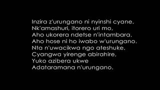 Urungano lyrics  Rugamba Sipiriyani  Amasimbi n Amakombe 1979  Rwanda  Karahanyuze [upl. by Cathie]