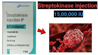 streptokinase injection ip 1500000 IU [upl. by Florine]