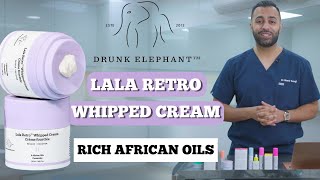 Drunk Elephants Lala Retro Whipped Cream  Quench Your Skins Thirst  Dr Somji Reviews [upl. by Welch]