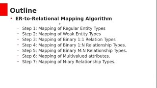 ER to Relational mapping ER diagram conversion into TablesRelationsLogical Database Design [upl. by Rise]