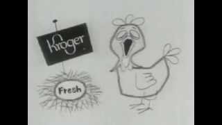 1950s Kroger Grocery Store Fresh Eggs Commercial [upl. by Moon888]