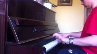 Kanto Trainer Battle Theme on piano RBY final version [upl. by Estell]