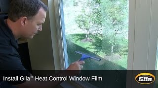 Install Gila® Heat Control Window Film Adhesive Based [upl. by Gianna425]