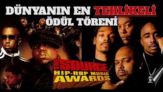 1995 Source Awards HipHop’un Karanlık Gecesi East Coast vs West Coast [upl. by Anawed]