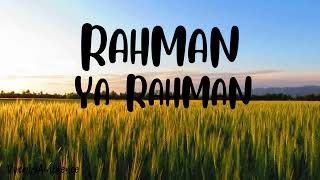 Rahman yah rahman  Mishary Rashid Alafasy  nasheed  arabicnasheed vocalsambience [upl. by Dloraj]