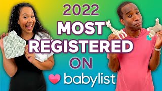 Trying the Top 10 MOST REGISTERED Baby Products of 2022 [upl. by Gardiner]