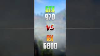 RX 6800 vs GTX 970 [upl. by Anitsenre]