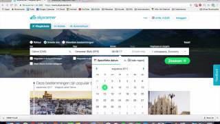 Skyscanner  Hoe je super goedkoop vliegtickets boekt [upl. by Anastasio523]