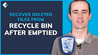 How to Recover Deleted Files from Recycle Bin after Emptied on Windows 1087 [upl. by Gaelan843]