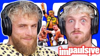 Jake Paul amp Logan Paul on Double Victory BoxingWWE KSI vs Tommy Fury Fighting Dillon Danis 390 [upl. by Ahsas]