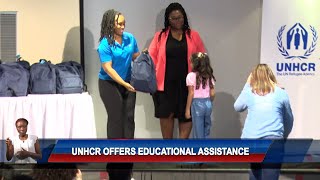 UNHCR Offers Educational Assistance [upl. by Sidra]