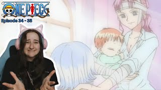 Meeting Bellemere  One Piece Episodes 3435 Reaction [upl. by Hterrag]