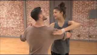 Zendaya amp Val Rehearse for the DWTS Finale [upl. by Esilram]