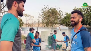 Shaheen Shah Afridi Meet Virat Kohli Chahal KL Rahul and Rishabh Pant  PCB  MA2L [upl. by Schram]