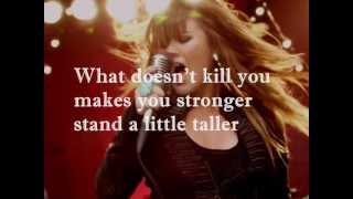 STRONGER Music amp Lyrics by KELLY CLARKSON [upl. by Ahslek678]