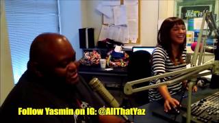 Comedian Lavell Crawford Jokes About His Family Weight And More With Yasmin Young [upl. by Arodoet]