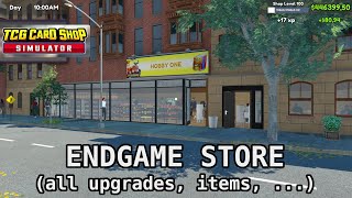 TCG Card Shop Simulator  Fully upgraded store no commentary  This is the current ENDGAME [upl. by Ekim]