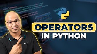 11 Python Tutorial for Beginners  Operators in Python [upl. by Spitzer]