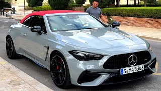 2025 Mercedes AMG CLE 53  CLE 63 to come with V8  Full Drive Review Cabriolet Interior Exterior [upl. by Elyad]