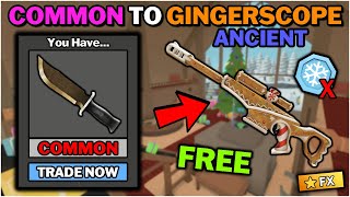 Common To Gingerscope MM2 Trading Challenge [upl. by Odlanra]