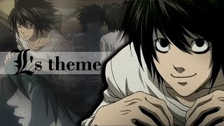 L Tribute  Ls theme AMV  Death Note [upl. by Lednyc674]