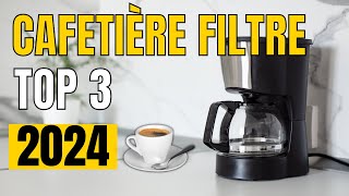 TOP 3  Meilleure Cafetière Filtre 2024 [upl. by Marva]