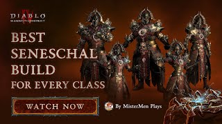 Best Pet build Guide in Diablo 4 for EVERY CLASS Top Seneschal Companion TunningGoverning Stones [upl. by Secilu]