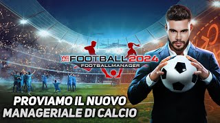 WE ARE FOOTBALL 2024  PROVO IL NUOVO GIOCO DI CALCIO MANAGERIALE RECENSIONE [upl. by Azeel]