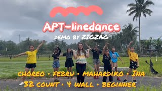 APT  LINE DANCE  ZIGZAG DANCE CALM  ULD MINAHASA  ULD LANGOWAN [upl. by Siahc]