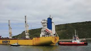 Buquevessel HAPPY RANGER  Zarpando el 12052024 rumbo al puerto de MONTREAL Canadá [upl. by Htiderem]