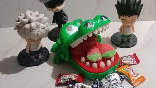 ✨ASMR LIVE SATISFYING 🔴🌈 CROCO EATING CANDIES AND STRAWBERRY GUMMIES 🍬🐊🌈Happy Thursday everyone [upl. by Hajidak915]