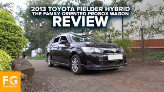 Ep 4 2013 Toyota Fielder Hybrid Review  The Familybox to the Probox [upl. by Nnylf710]