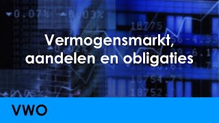 Vermogensmarkt aandelen en obligaties  Economie voor vwo  Vraag en Aanbod [upl. by Ranilopa23]